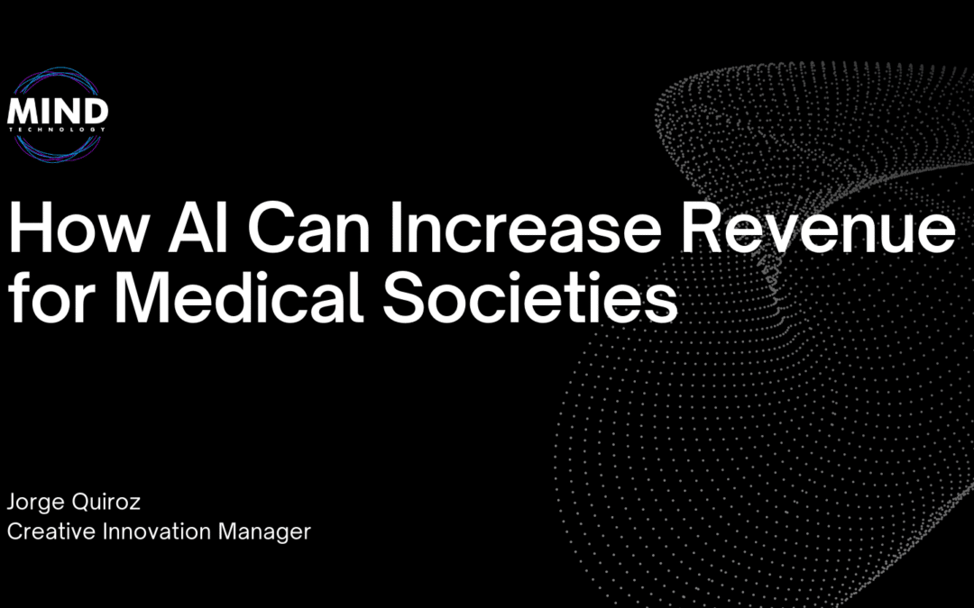 Artificial Intelligence (AI) for Medical Societies